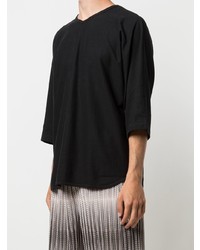 Homme Plissé Issey Miyake Oversized Cotton T Shirt