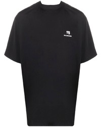 Balenciaga Oversized Logo Print T Shirt