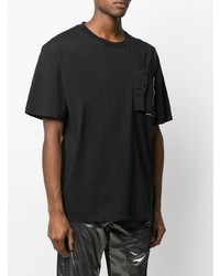 C2h4 Oversized Patch Pocket T Shirt