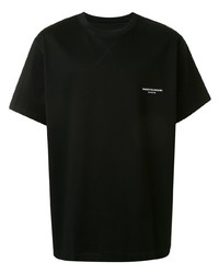 Wooyoungmi Oversized Square Label T Shirt