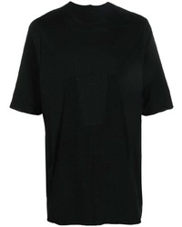 Rick Owens Panelled Design Short Sleeve T Shirt