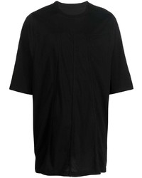 Rick Owens Panelled Short Sleeved T Shirt