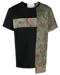 By Walid Patchy Two Tone T Shirt