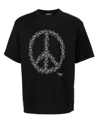 Undercover Peace Sign Cotton T Shirt