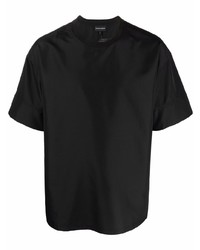 Emporio Armani Perforated Logo Short Sleeve T Shirt