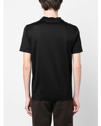 Canali Plain Cotton T Shirt