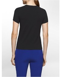 Calvin Klein Platinum Stretch Jersey Short Sleeve T Shirt