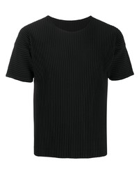 Homme Plissé Issey Miyake Pleated Short Sleeved T Shirt