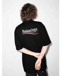 Balenciaga Political Campaign Logo Print T Shirt
