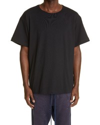 Fear Of God Raw Neck Cotton T Shirt