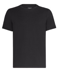 Fendi Rear Logo Patch Crew Neck T Shirt