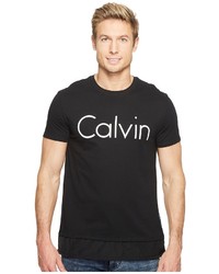 Calvin Klein Jeans Rebel Sport Drawcord Hem T Shirt T Shirt