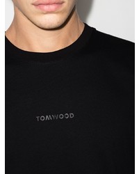 Tom Wood Richter Logo Print T Shirt