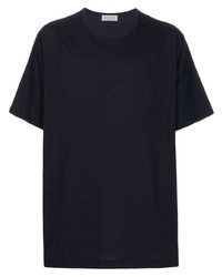 Yohji Yamamoto Round Neck Cotton T Shirt