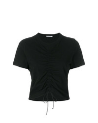 T by Alexander Wang Ruched Front T Shirt