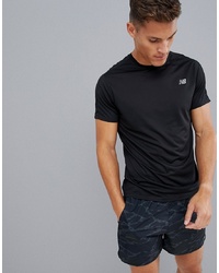 New Balance Running Accelerate T Shirt In Black