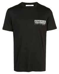 Givenchy Sequin Logo Oversized T Shirt