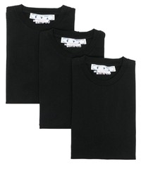 Off-White Short Sleeve 3 Pack T Shirt