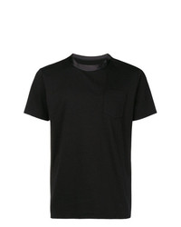 Sacai Short Sleeve Fitted T Shirt