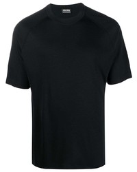 Zegna Short Sleeve Wool T Shirt