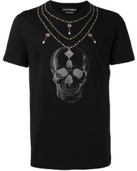 Alexander McQueen Skull Necklace T Shirt