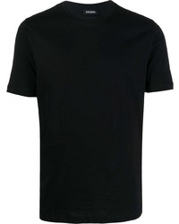 Cenere Gb Solid Color Fitted T Shirt