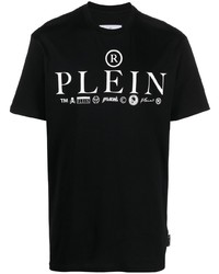 Philipp Plein Ss Logos Round Neck T Shirt