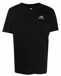 New Balance Stacked Logo Round Neck T Shirt