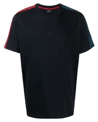 PS Paul Smith Stripe Shoulder Oversized T Shirt