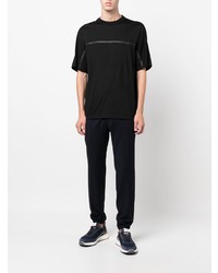 Zegna Striped Drop Shoulder T Shirt