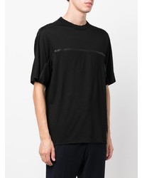 Zegna Striped Drop Shoulder T Shirt