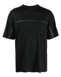 Zegna Striped Drop Shoulder T Shirt