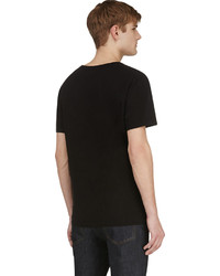 Alexander Wang T By Black Classic Scoopneck T Shirt