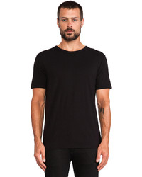 Alexander Wang T By Classic Short Sleeve Tee In Black