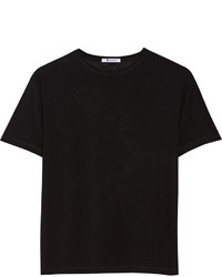 Alexander Wang T By Cotton Blend Jersey T Shirt