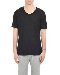 Alexander Wang T By Slub Oversize T Shirt Black