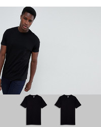 ASOS DESIGN T Shirt With Crew Neck 2 Pack Save