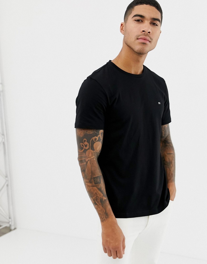 Calvin Klein T Shirt With Small Logo Black, $24, Asos