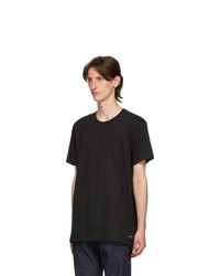 Calvin Klein Underwear Three Pack Black Cotton Classic Fit T Shirt