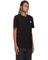 Moncler Three Pack Multicolor Logo T Shirt