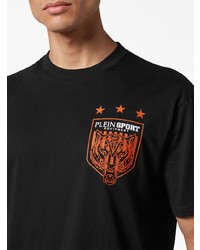 Plein Sport Tiger Crest Edition Cotton T Shirt