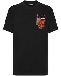 Plein Sport Tiger Crest Edition Cotton T Shirt