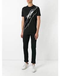 dsquared2 tiger flash sequined t shirt