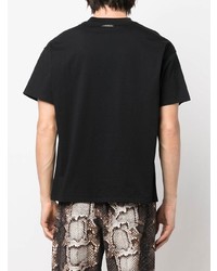 Roberto Cavalli Tiger Tooth Short Sleeve T Shirt