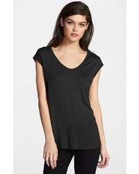Trouve Luxe Tee Black Large