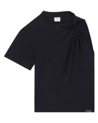 Courrèges Twist Detail Cotton T Shirt