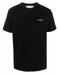 Off-White Wave Diag Printed T Shirt