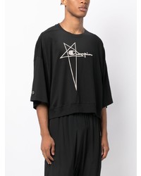 Rick Owens X Champion Tommy T Cropped T Shirt