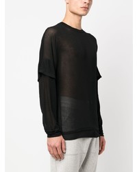 Atu Body Couture X Tessitura Semi Sheer Layered T Shirt
