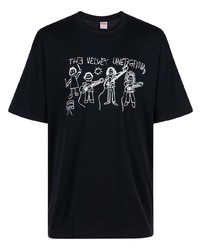 Supreme X Velvet Underground Drawing Short Sleeve T Shirt